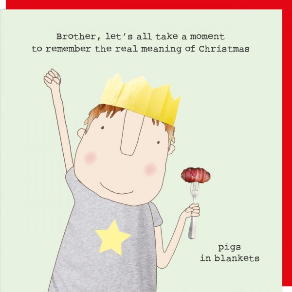 Rosie Made A Thing Christmas Brother Card