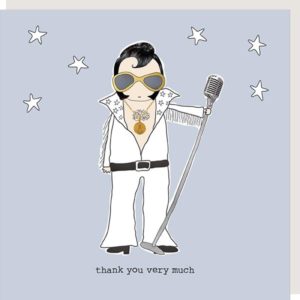 Rosie Made a Thing Elvis Thank You Card