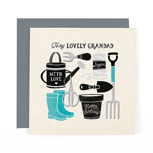 So Macho Lovely Grandad Birthday Card