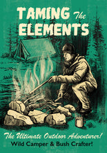 Load image into Gallery viewer, Boy&#39;s Brigade Taming The Elements Camping Card

