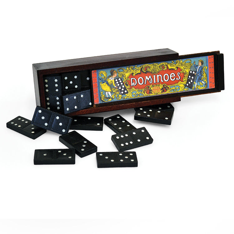 Wooden Dominoes Set