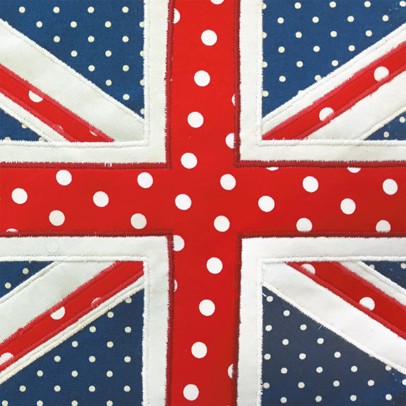 A Stitch In Time Union Jack Card