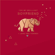 Load image into Gallery viewer, Orion Boyfriend Elephant Card
