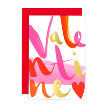 Load image into Gallery viewer, Butterscotch Valentine Text Card
