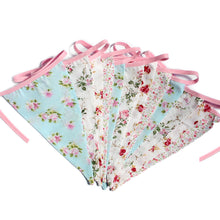 Load image into Gallery viewer, Vintage Floral Fabric Bunting
