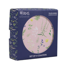 Load image into Gallery viewer, RHS Wild Flowers Coaster Set
