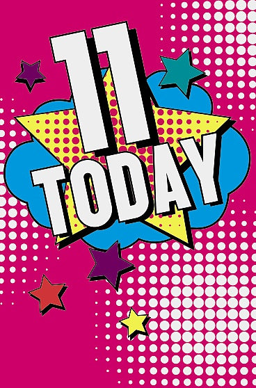 Wishing Well 11 Today Pink Card