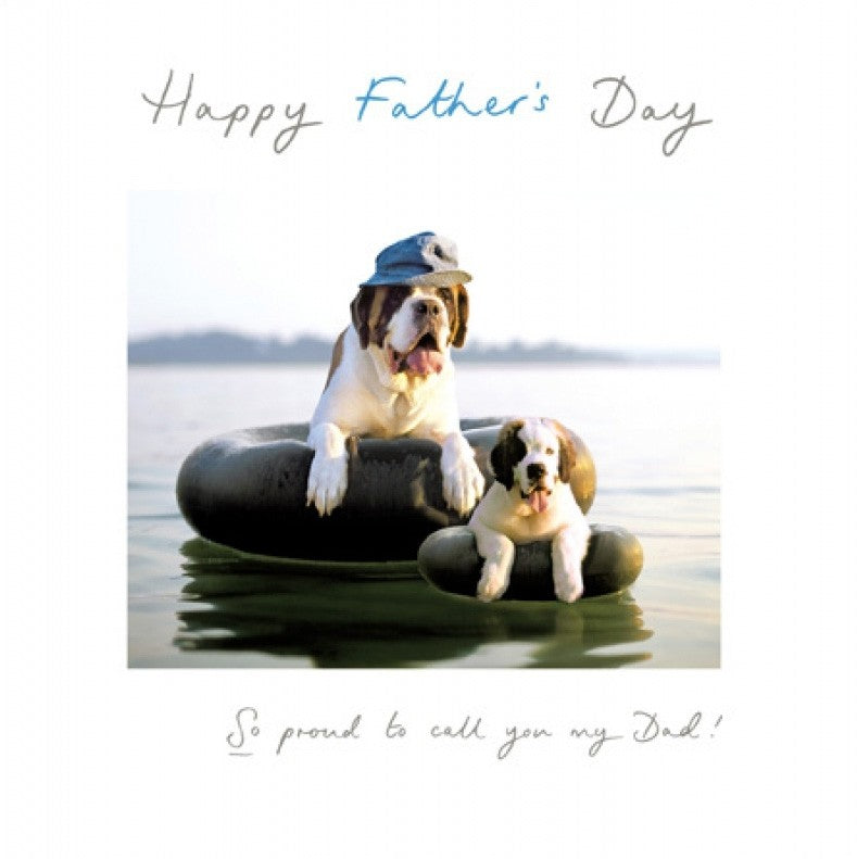 Xiss Father's Day Proud Dogs Card