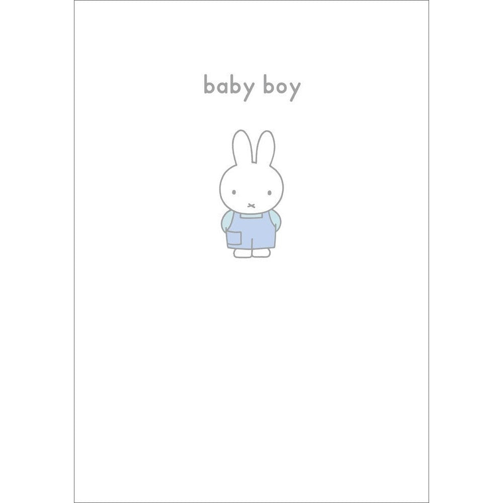 Miffy Baby Boy Card
