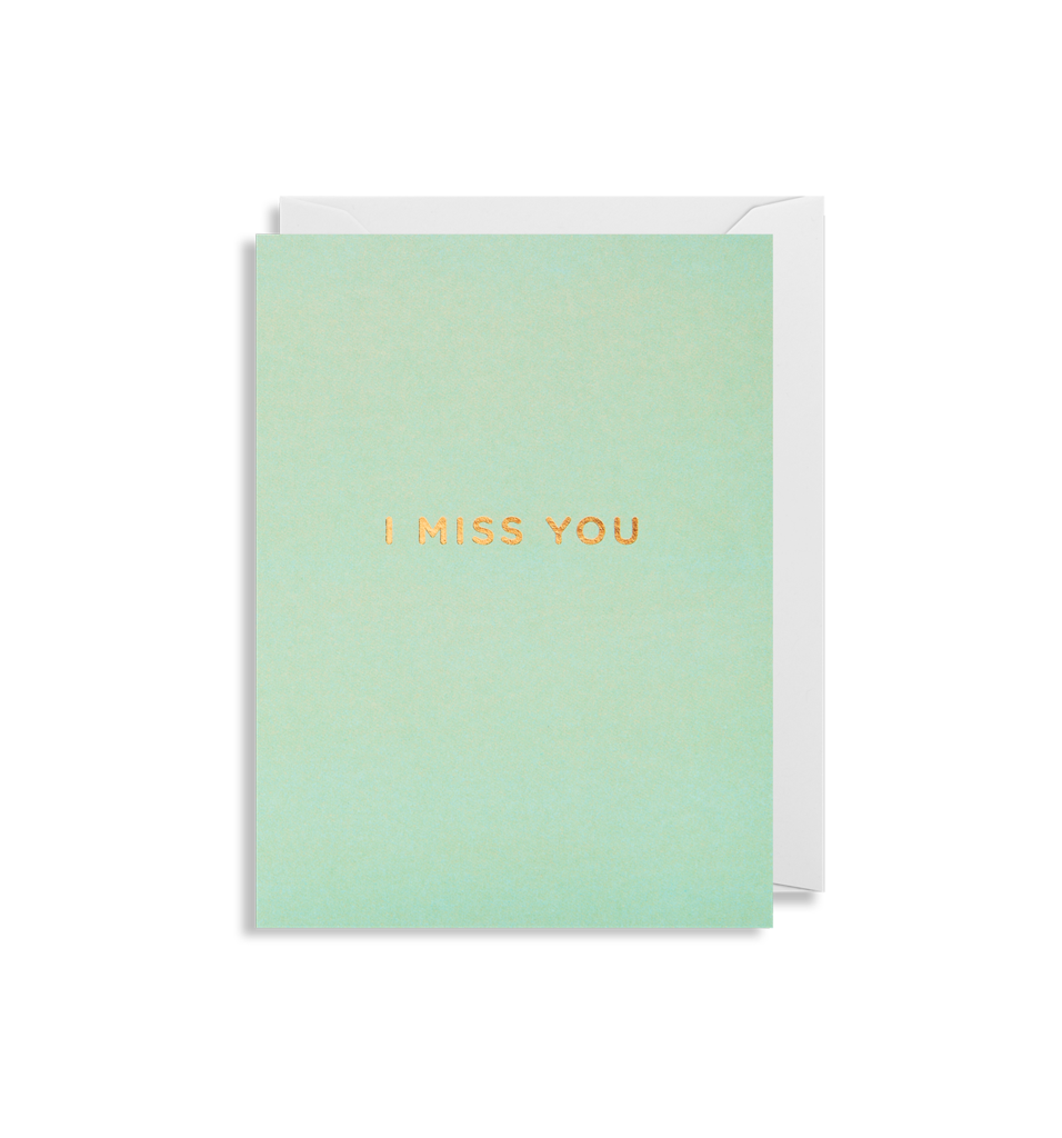 Mini Card I Miss You