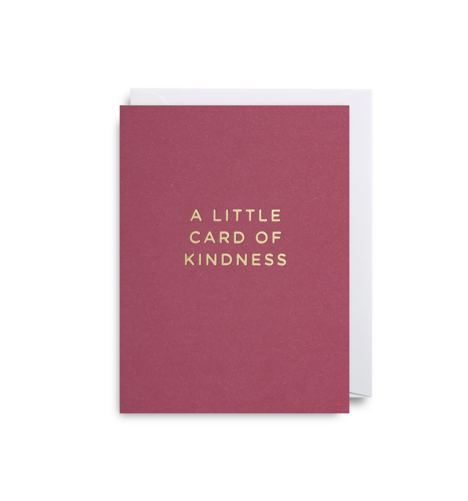 Mini Card A Little Card Of Kindness