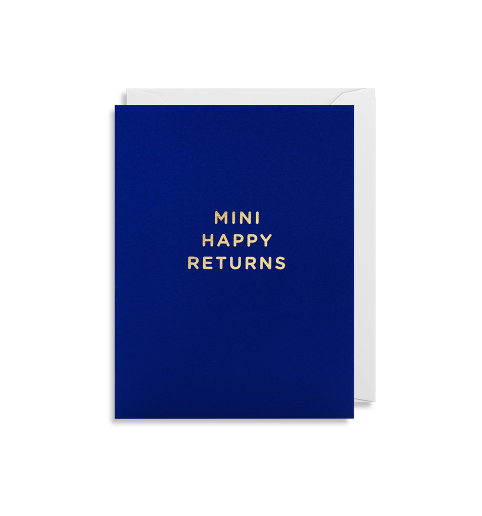 Mini Card Mini Happy Returns