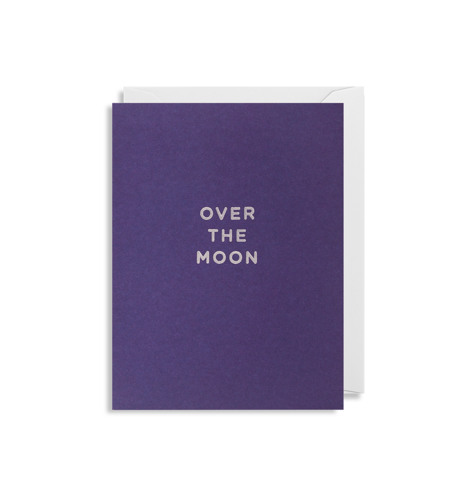 Mini Card Over The Moon
