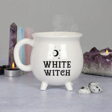 Load image into Gallery viewer, Cauldron White Witch Mug
